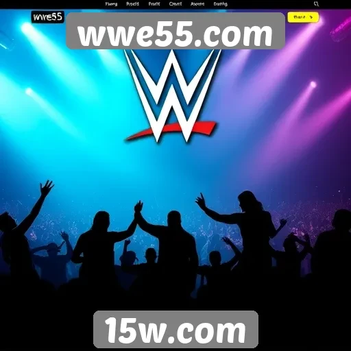 Analise do design do site wwe55.com