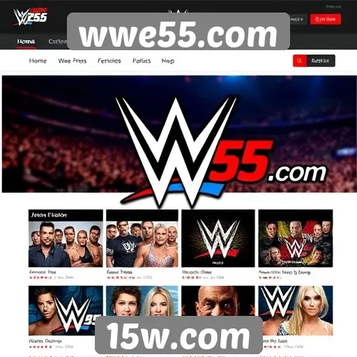 Principais recursos e funcionalidades do site wwe55.com